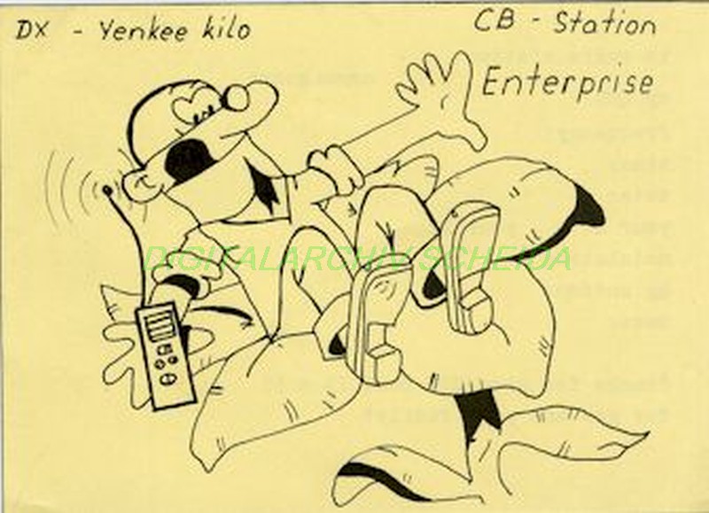 QSL Karte CB Enterprise 