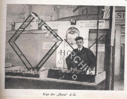 HORA Radio Messeauftritt 1924