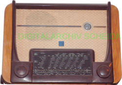 Hornyphon Jubilate W459A Röhrenradio der Saison 1949/50