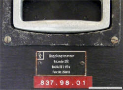 Siemens Kopplungsmesser Rel.msbr.13a, Rel.Sk.VII C1/7b