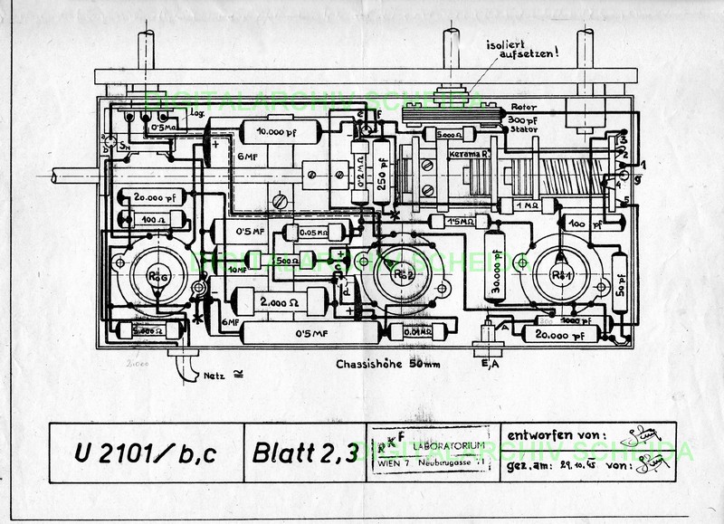 RKF Stuzzi 1945 Radiobauplan