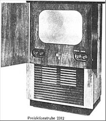 1951 Philips TD 2312A Fernseher