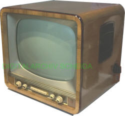 Philips 17TA182U s/w Fernseher um 1958/59