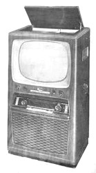 Minerva Radio-Phono-TV Kombis der 1950er
