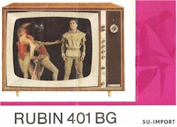 UdSSR Rubin 401 BG SECAM Farbfernseher