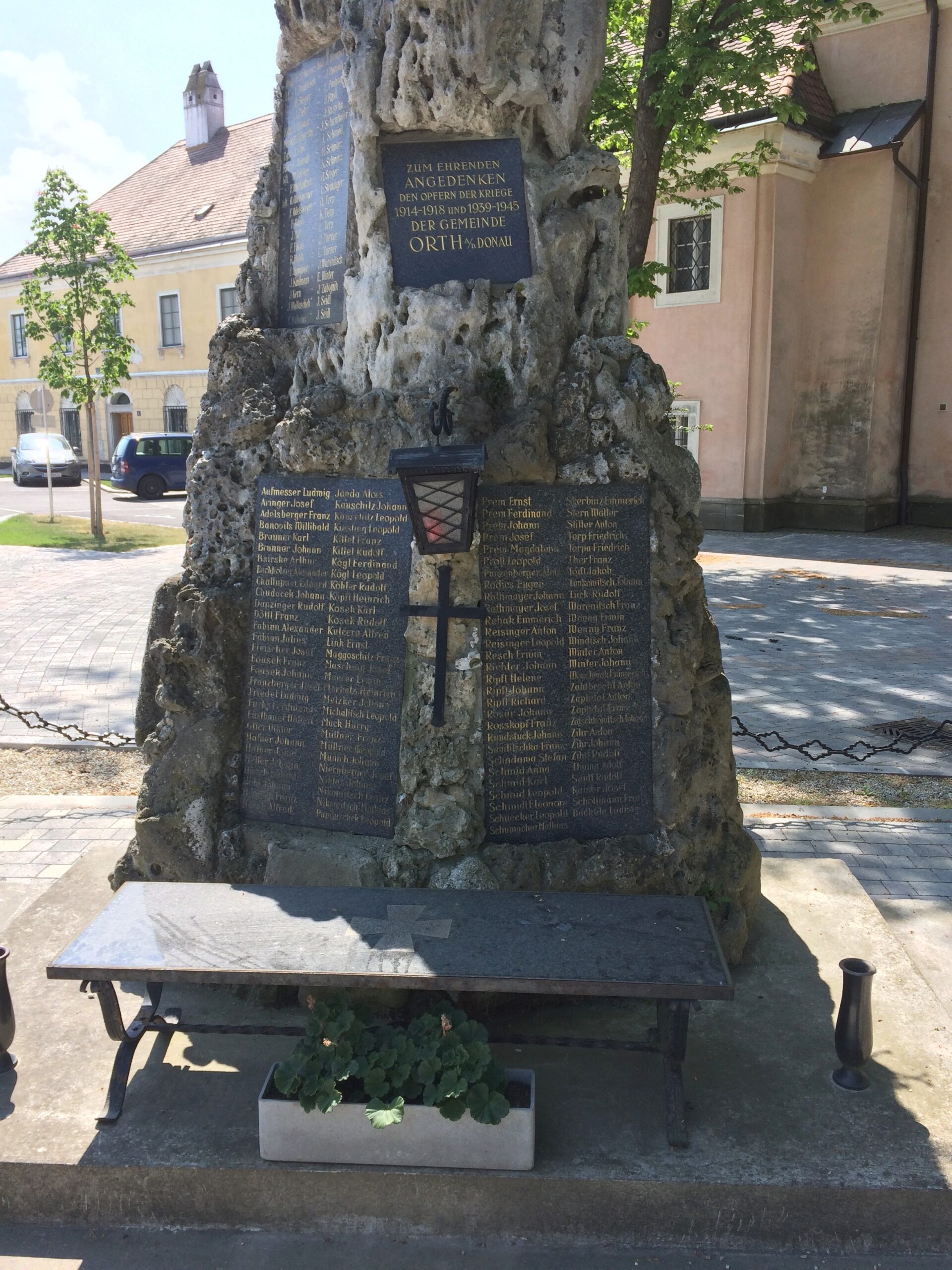 Kriegerdenkmal in Orth/Donau