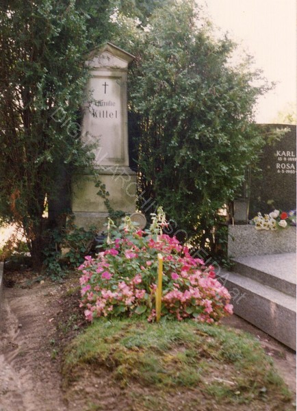 Grabstelle der Familie Kittel am Wiener Zentralfriedhof
