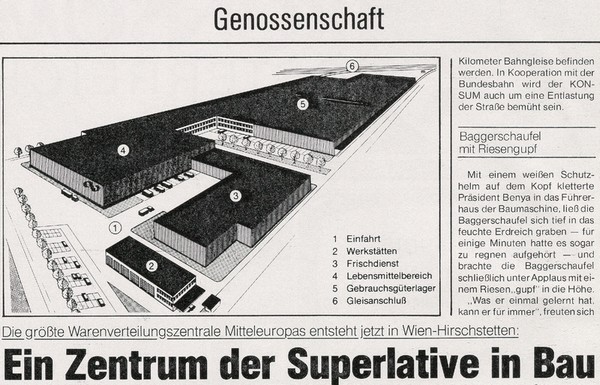 Konsum Großager 1220 Wien-Hirschstetten 1980