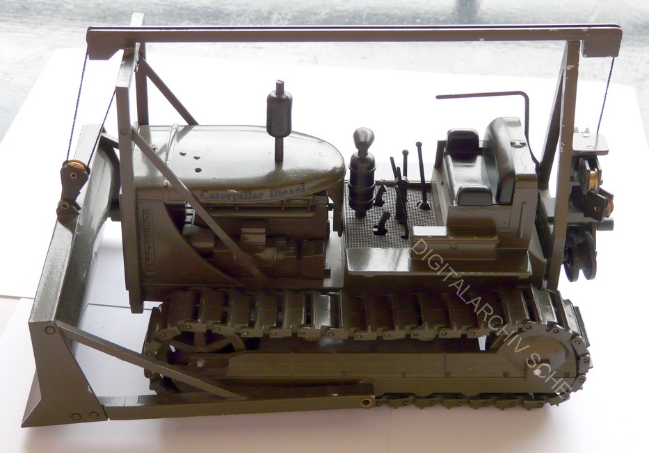 Caterpillar Raupenbulldozer als D-Day Cat