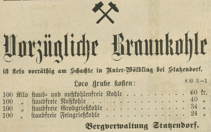 St. Pöltner Bote 25. Oktober 1894