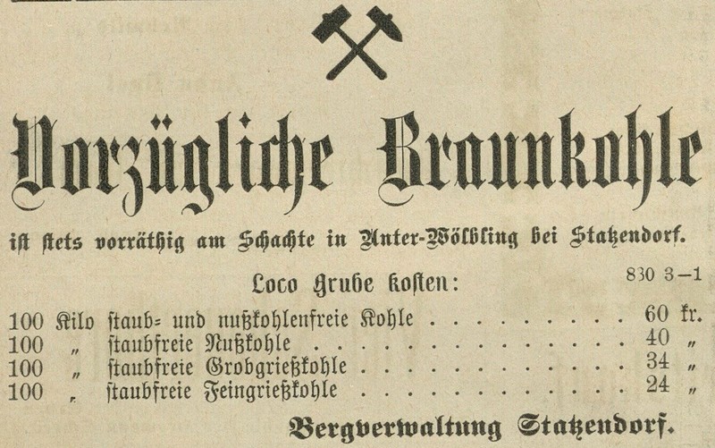 St. Pöltner Bote 25. Oktober 1894
