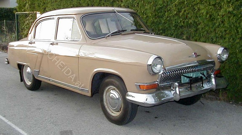 Der Russische GAZ M21 Wolga Oldtimer Baujahr 1960