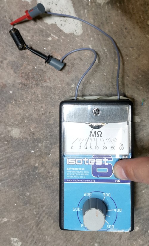 Leckstr�me messen mit dem ISOTEST 6 entwickelt von Herrn Heigl/N�