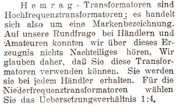 Hemrag Trafos