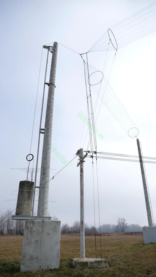 Symbolbild f�r die wie Drahtseile angespannten Nerven als es um die Rettung des Antennenensembles ging. 