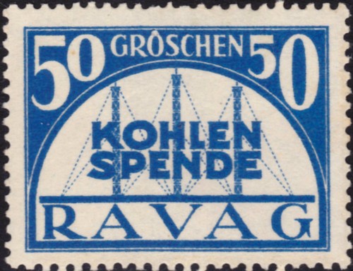 RAVAG 50 Groschen Kohlenspende