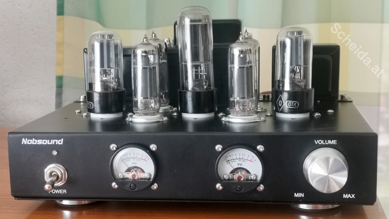 Nobsound 6P1 6,8 Watt Rhrenverstrker, Stereo, Klasse A, SE-Single Ended in Handverdrahtung