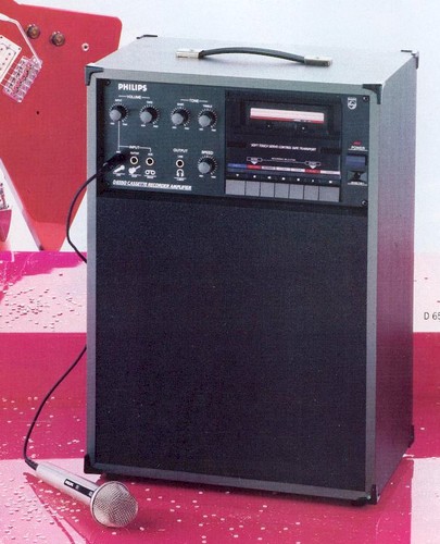 Philips Sound-Mixer-Booster D6550 Cassette Recorder Amplifier