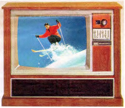 In den USA auch als Low-Boy bezeichnet am Beispiel der ersten australischen Farbfernsehgertegeneration mit dem AWA TV