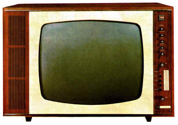 DDR Televisionen - Der Volltransistor DDR Farbfernseher Color20 Color-20 Color 20 aus 1969