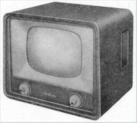 DDR Fernsehapparat Rafena Dürer FE855G 1956 - 1958