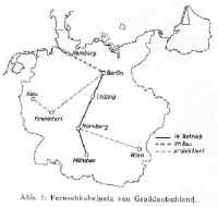 1939 Fernsehkabelnetz Wien Projektiert
