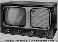 1951 Saba FT 100 FT 101 Fernseher