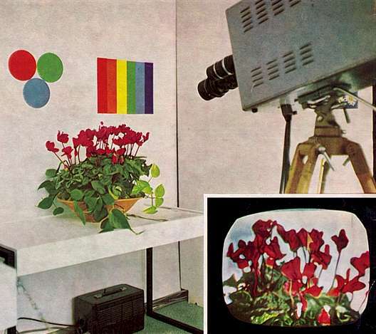 DDR Selbstbau Farbfernsehanlage von 1968