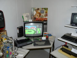 Andachtsecke fr frhe Fernseh-Computerspiele