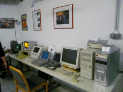 Die Computerstrae im Elektronikmuseum Wien