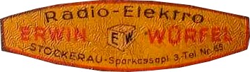 Radio-Elektro EW, Erwin Würfel, 