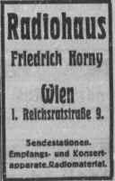 A_Horny_1924_Advert.jpg (39412 Byte)