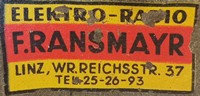 Elektro-Radio F. Ransmayr, Linz