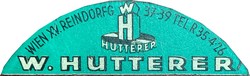 W. Hutterer, Radiomaterial