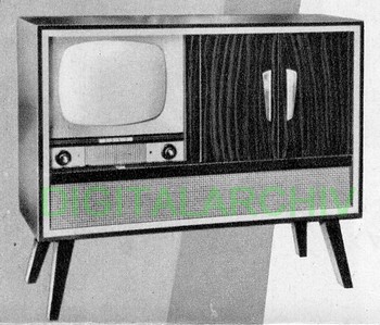 Kapsch Fernseh-Radio-Phonoschrank SFS58A/43