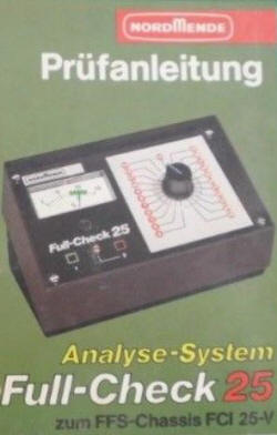 ild: Der Nordmende Full-Check 25 als Beispiel fr einen Diagnoseadapter, der mit seinen roten LED's oder hier einem Zeigerinstrument gleich anzeigte woran es lag... oder auch auch nicht...