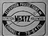 1942 W6XYZ Stationcard CH4
